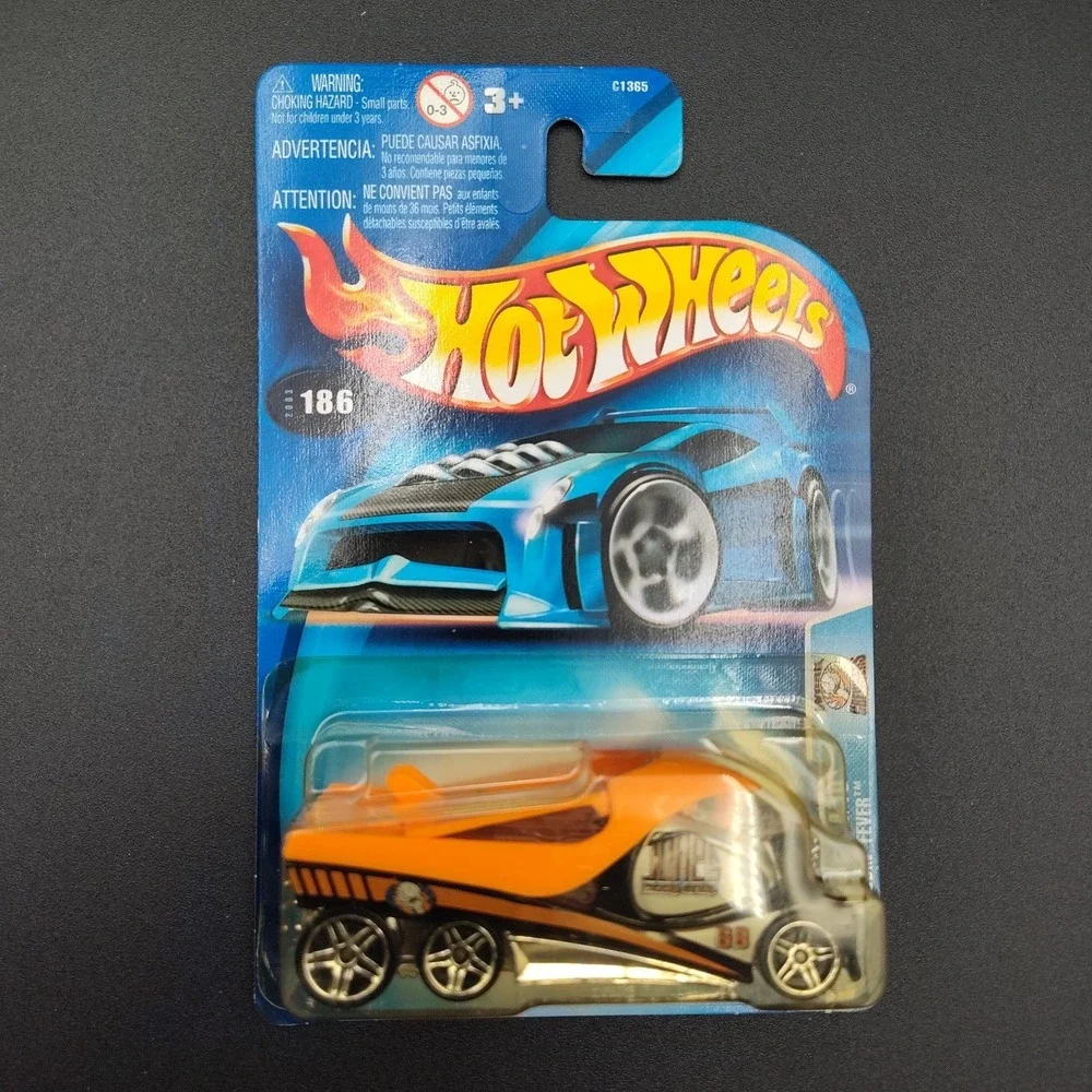 Hot Wheels #186 Cabbin' Fever 2003 Work Crewsers‎ 9/10 PR5 Truck & Card